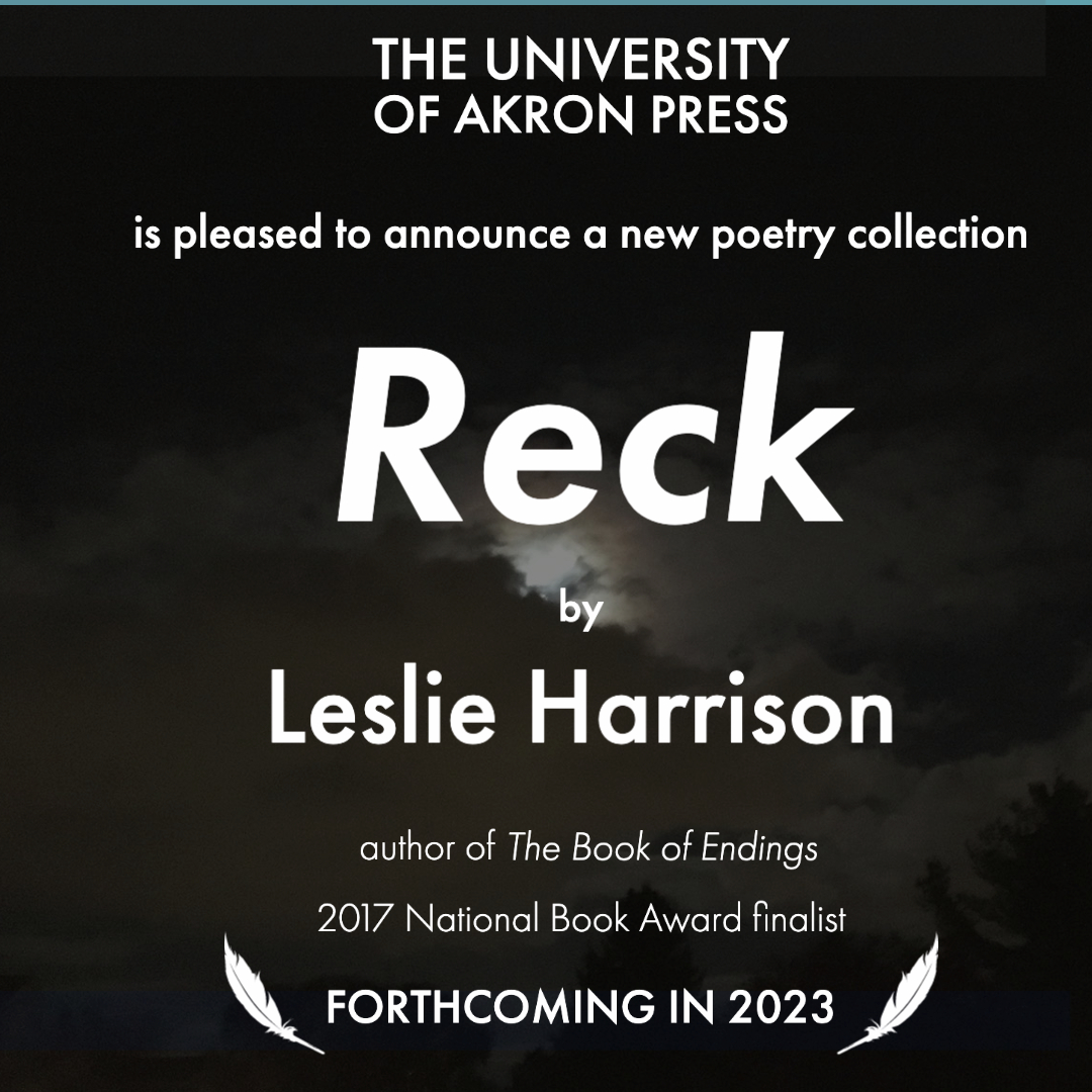 Leslie Harrison new poetry